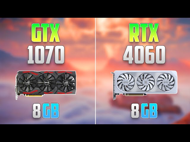 RTX 4060 vs GTX 1070 - How BIG is the Difference?
