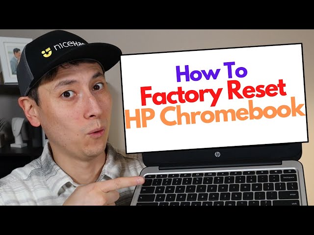 How To Factory Reset HP Chromebook - How To Powerwash HP Chromebook