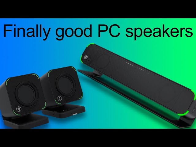 Finally some good desktop gaming speakers