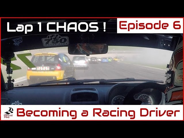 How to Become a Racing Driver [Ep6] - First Race *Lap 1 Mayhem*