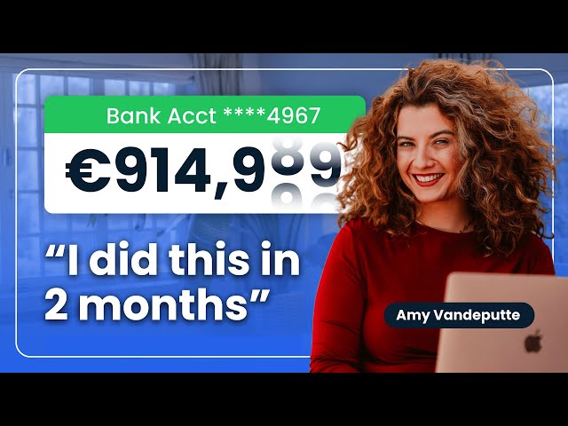 Amy became a self-made millionaire at 27. What's her secret?