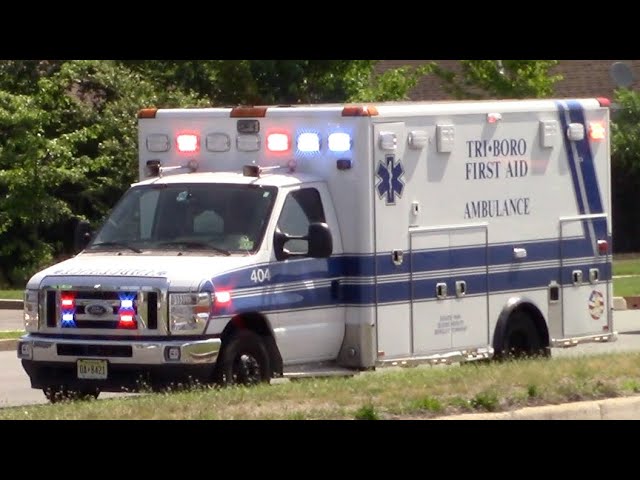 Tri Boro EMS Ambulance 404 Responding 7-5-23