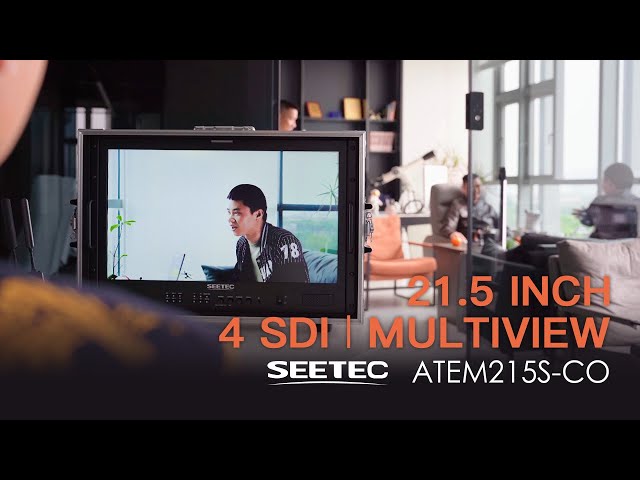 SEETEC ATEM215S-CO Director and Broadcast Monitor with Multiview
