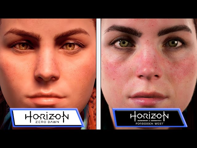 Horizon Zero Dawn VS Horizon Forbidden West | Final Graphics Comparison