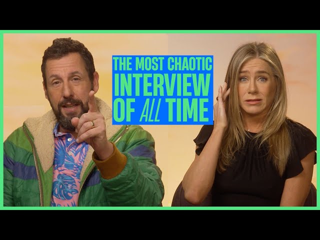 Jennifer Aniston & Adam Sandler Go Delirious In Hilarious Interview | Capital