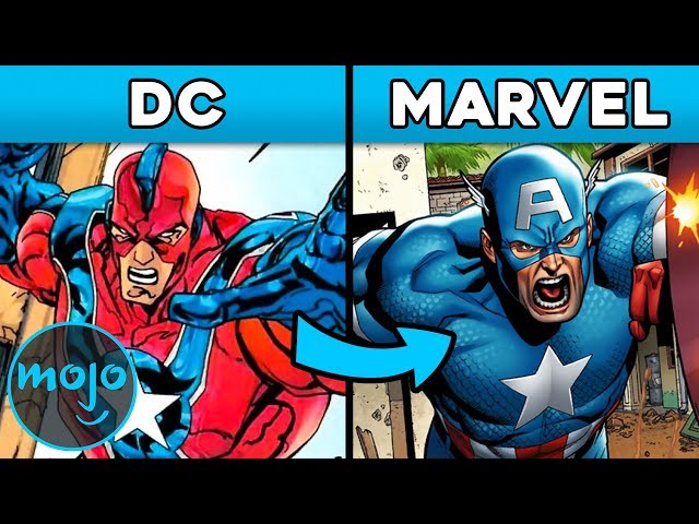 Top 10 Characters DC Stole from Marvel