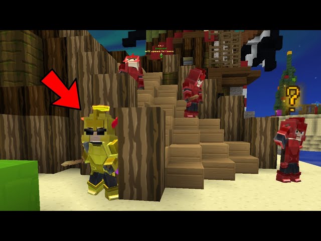 Playing Hide and Seek in BedWars! (Blockman Go)