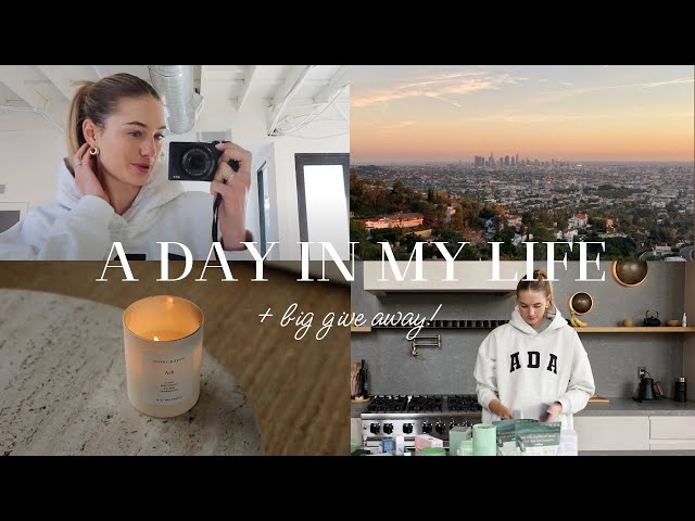 A Day in My Life in L.A.| Shopping Haul, Giveaway & Life Updates!