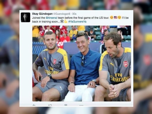 Twitterpanne vom Feinsten: Dieses Tweet blamiert Özil & Gündogan gleichzeitig