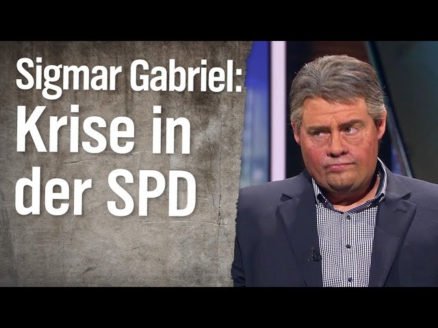 Sigmar Gabriel zur Krise in der SPD | extra 3 | NDR