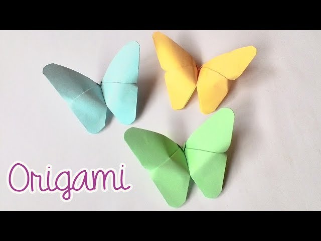Cara Mudah buat Origami Kupu-Kupu #origami #papercraft #tutorial #butterfly