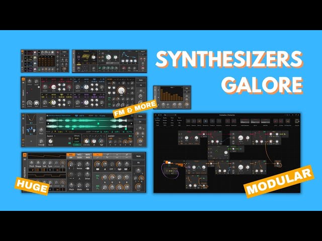 Every Syntheziser you'll Ever Need: Explaining all Bitwig Synths