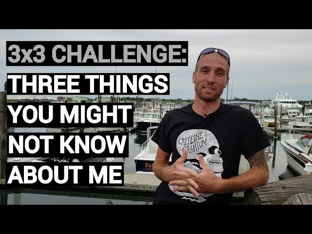 3x3 Challenge: 🕵 Three Things You Might Not Know About Me
