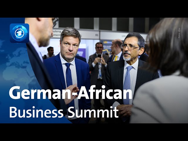 German-African Business Summit 2022: Bundeswirtschaftsminister Habeck in Johannesburg
