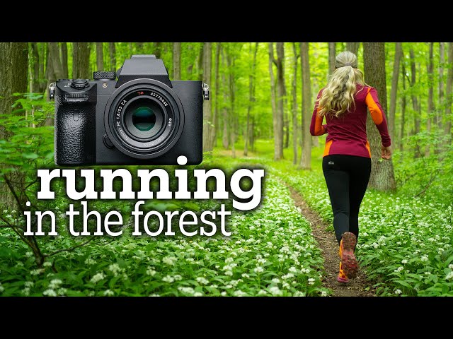 Photography vlog Episode II Running in the Forest comparison basic vs advanced equipment