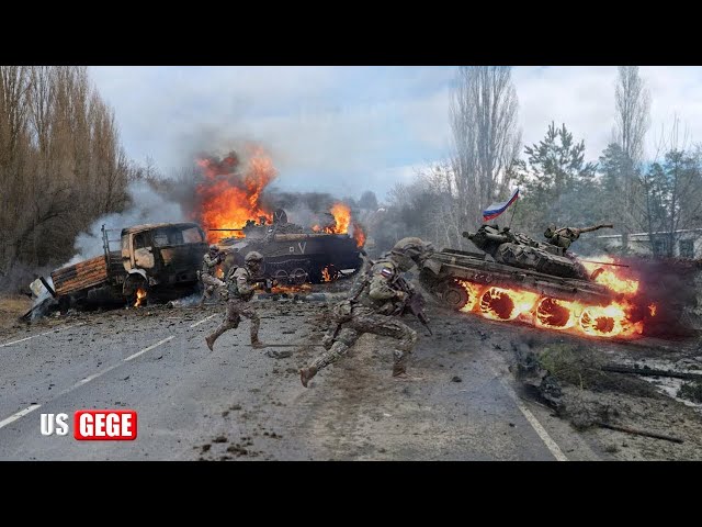 Brutal moment! Ukrainian Troops Blow Up Hundreds Russian Tanks and Thousands Soldier in Belgorod