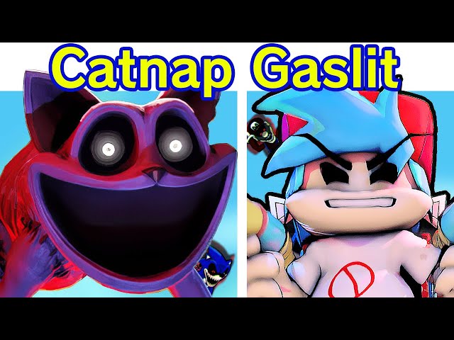 Friday Night Funkin' VS CatNap | Poppy Playtime Chapter 3 Smiling Critters (FNF Mod: Godsent Gaslit)