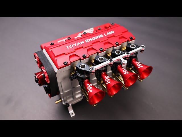 The Baddest 4 Cylinder Nitro RC Engine 13,500 RPM