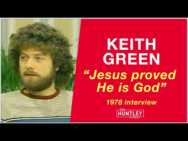 Keith Green's Incredible Testimony: "Jesus proved He is God!" - 1978 Interview