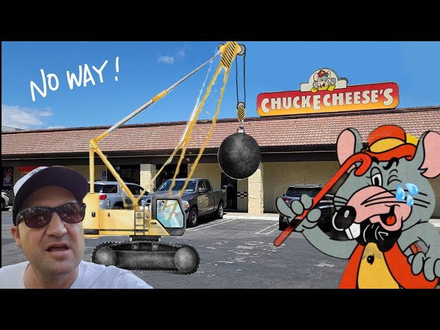 The Last 80s/90s Chuck E Cheese About To Be Gutted