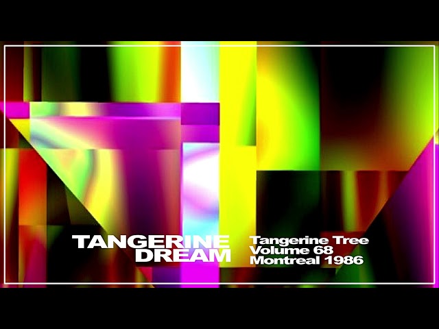 Tangerine Dream - Montreal 1986