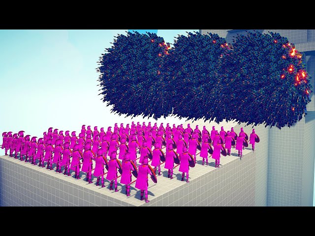 WARRIORS ARMY + GIANT vs EVERY GODS - Totally Accurate Battle Simulator TABS