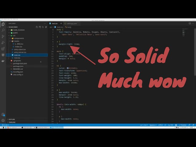 A New JavaScript Framework Has Joined The Chat | SolidStart