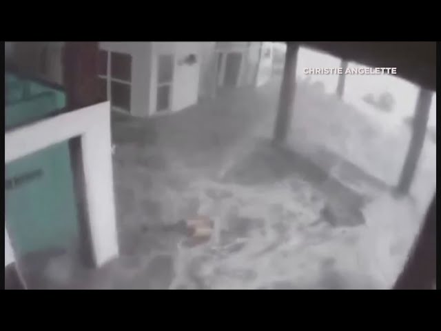 Hurricane Ida flooding home in Grand Isle, Louisiana: RAW VIDEO