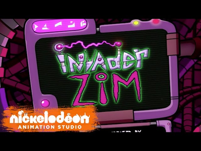 "Invader Zim" Theme Song (HQ) | Episode Opening Credits | Nick Animation