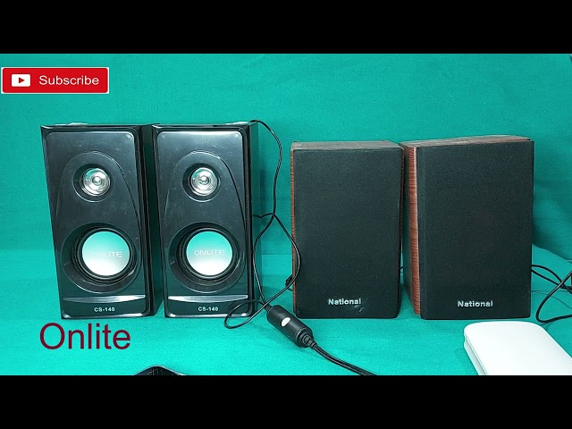 DIY Usb Speaker Vs Onlite Speaker Sound Test // Homemade Usb Powered Speaker // The technoboy