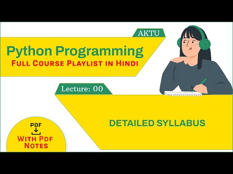 Python Programming Playlist | Python programming aktu playlist | Python programming aktu