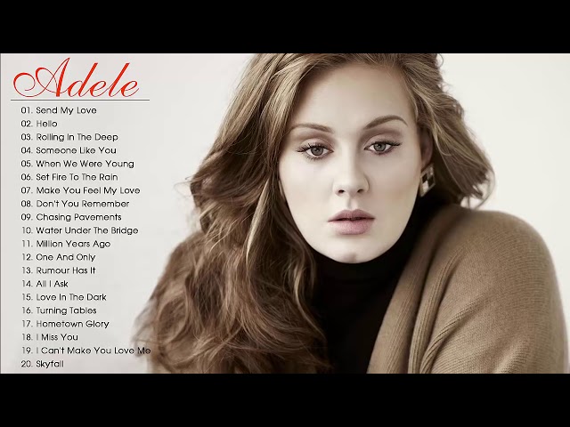 Adele Grandes Exitos 2018 - Adele Sus Mejores Canciones - Adele Mix