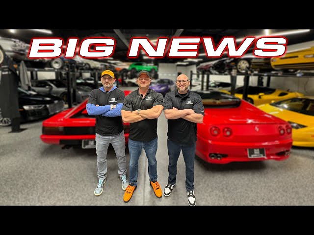 Opening our new exotic car dealership!