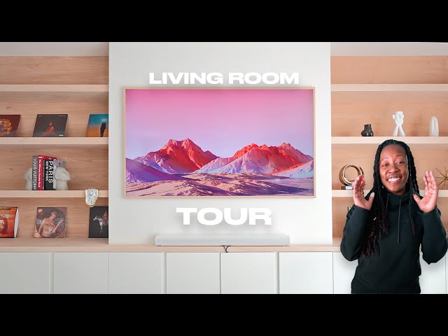 Modern Living Room Setup Tour (2023)