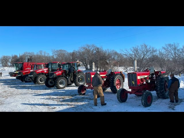 Sidney, IA Farm Retirement Auction Today - 3 CaseIH Tractors and 6150 Hillco Sidehill Combine