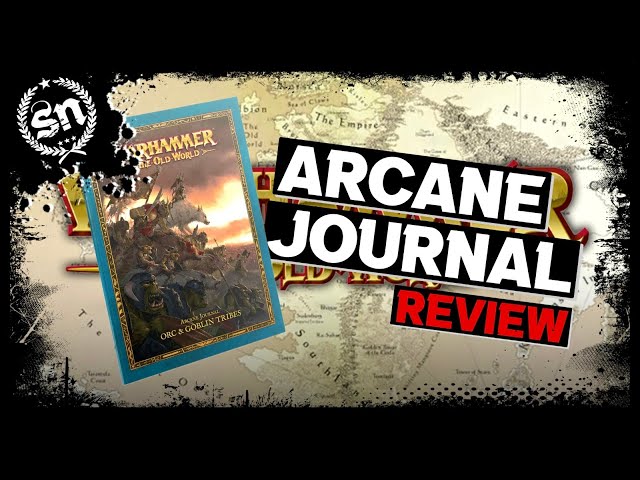 **NEW** Orc & Goblin Tribes Arcane Journal, First Impressions - Warhammer The Old World (Review)
