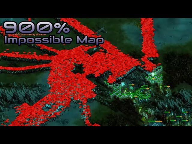 They are Billions - 900% Impossible Map - No pause - Caustic Lands