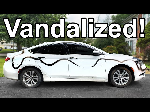 How to Remove Spray Paint from a VANDALIZED Car