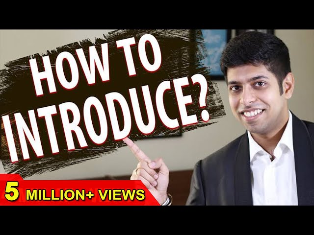 How to Introduce Yourself? : Interview Tips in Hindi