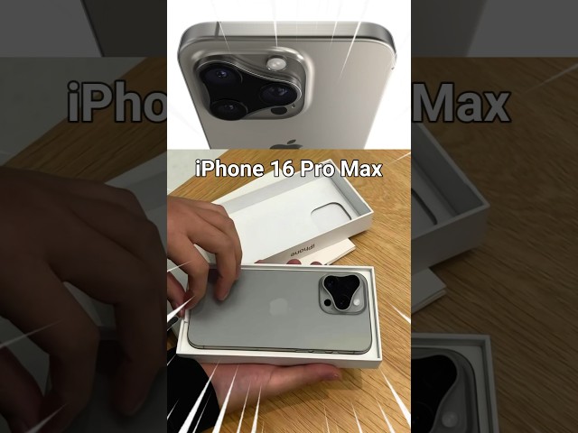 iPhone 16 Pro Max *First Look*