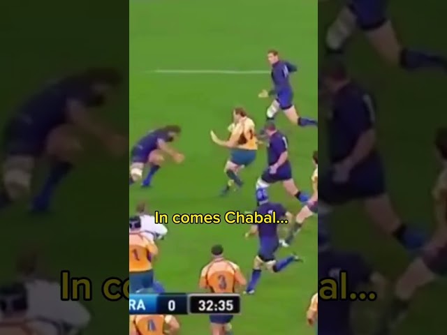 Chabal comes out of nowhere