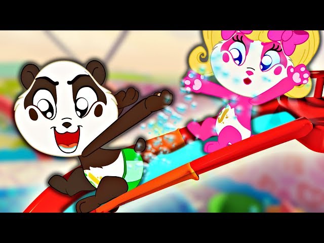 Swimming Song | Panda Bo Nursery Rhymes & Songs for Kids
