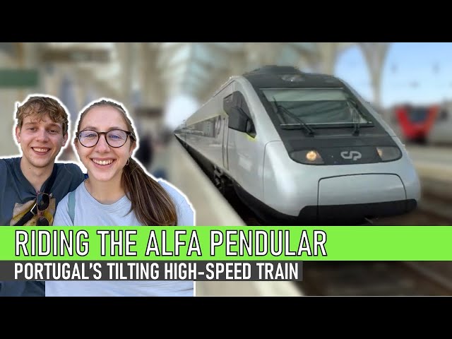 Portugal’s Flagship High-Speed Train | Alfa Pendular from Lisbon to Porto