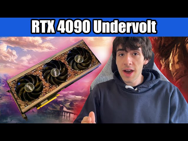 Undervolt your RTX 4090 in THE RIGHT WAY - Tutorial