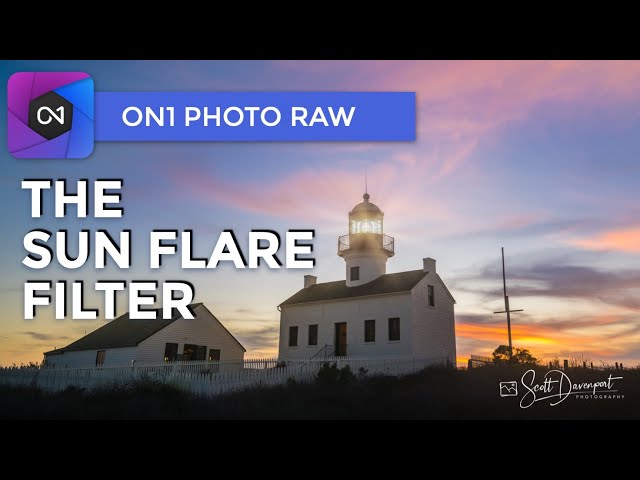 The Sun Flare Filter - ON1 Photo RAW