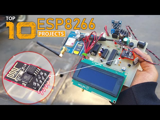 Top 10 ESP8266 Projects Ideas | Latest IOT Project Ideas