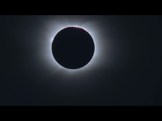 Total Solar Eclipse 2021 - See moment of totality in 4K!