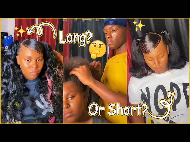#Elfinhair Review📌 Bundles For Double High Ponytail~ Pick Long One? Or Short One?