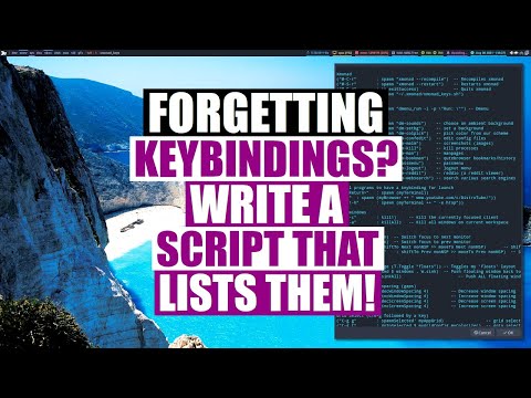 Want A List Of Your Keybindings? Write A Shell Script!