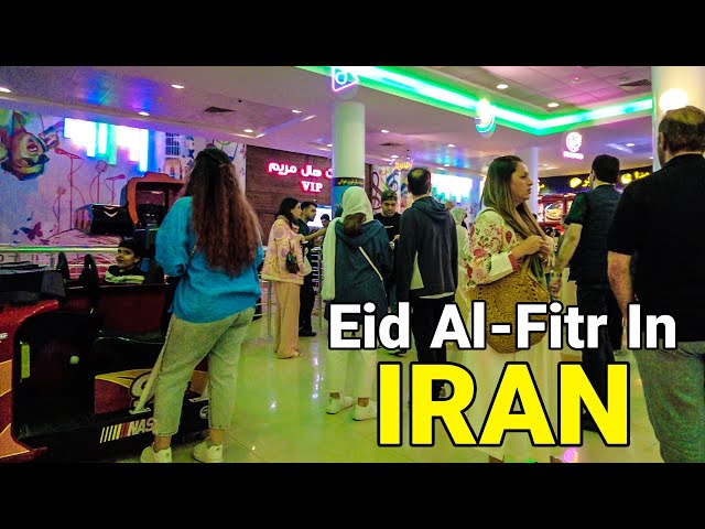 Eid Al-Fitr In IRAN 🇮🇷 Tehran 2024 | Walking Tour Vlog ایران